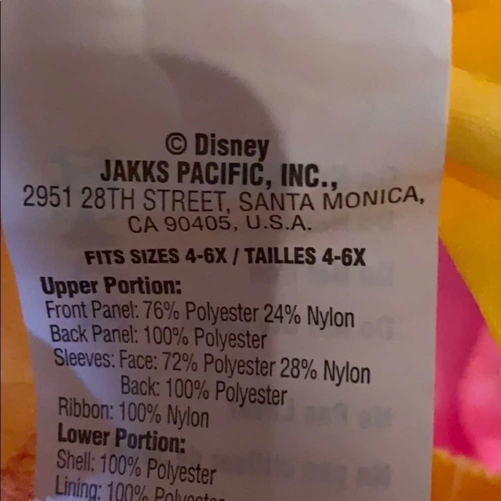 Jakks disney dress